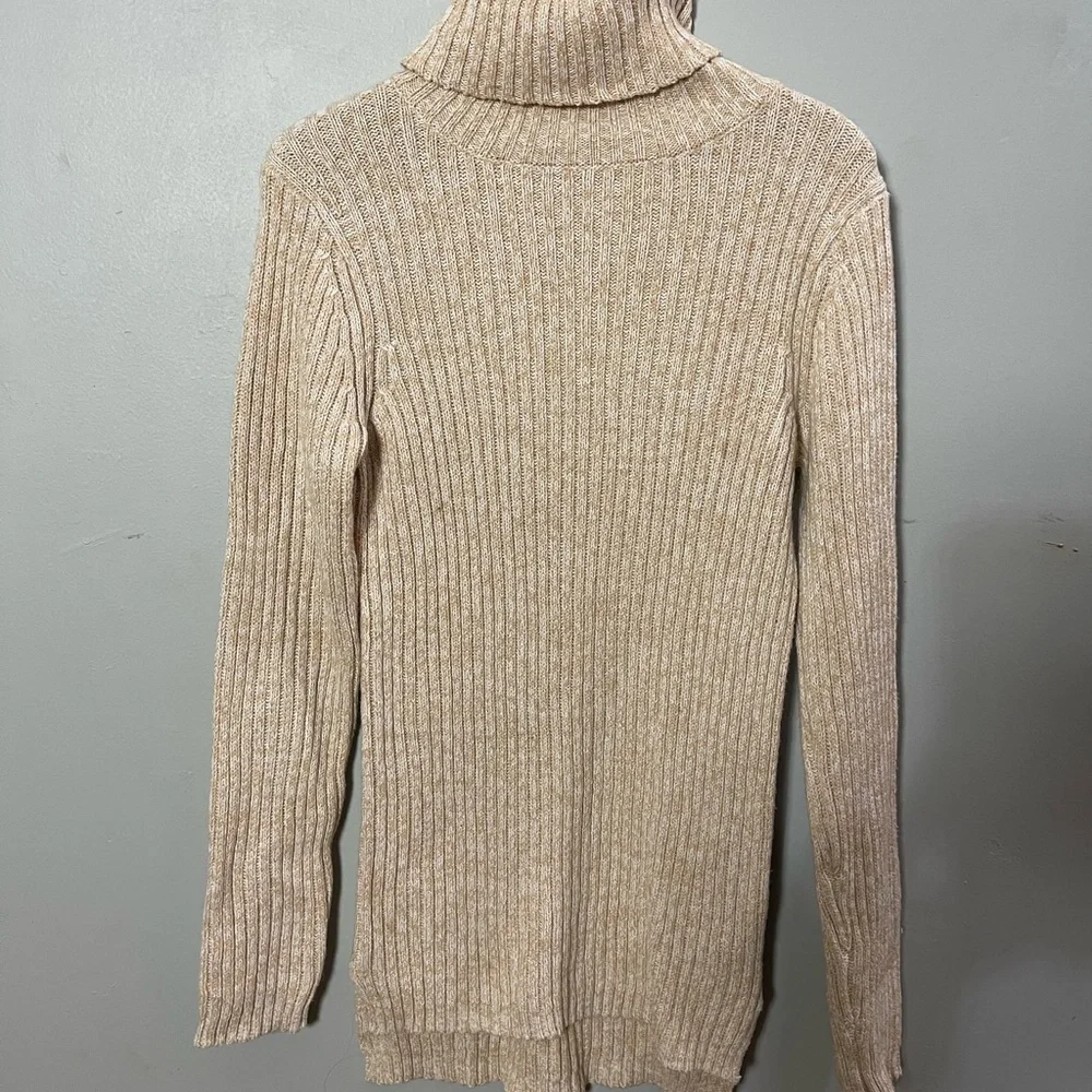 Medium Merrick Turtleneck Sweater Beige/tan/sand - Picture 1 of 3